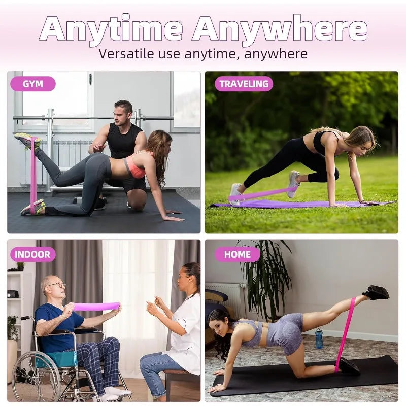 Resistance Exercise Belt - Home Fitness, Stretching, Strength Training & Physical Therapy | Primesmarket