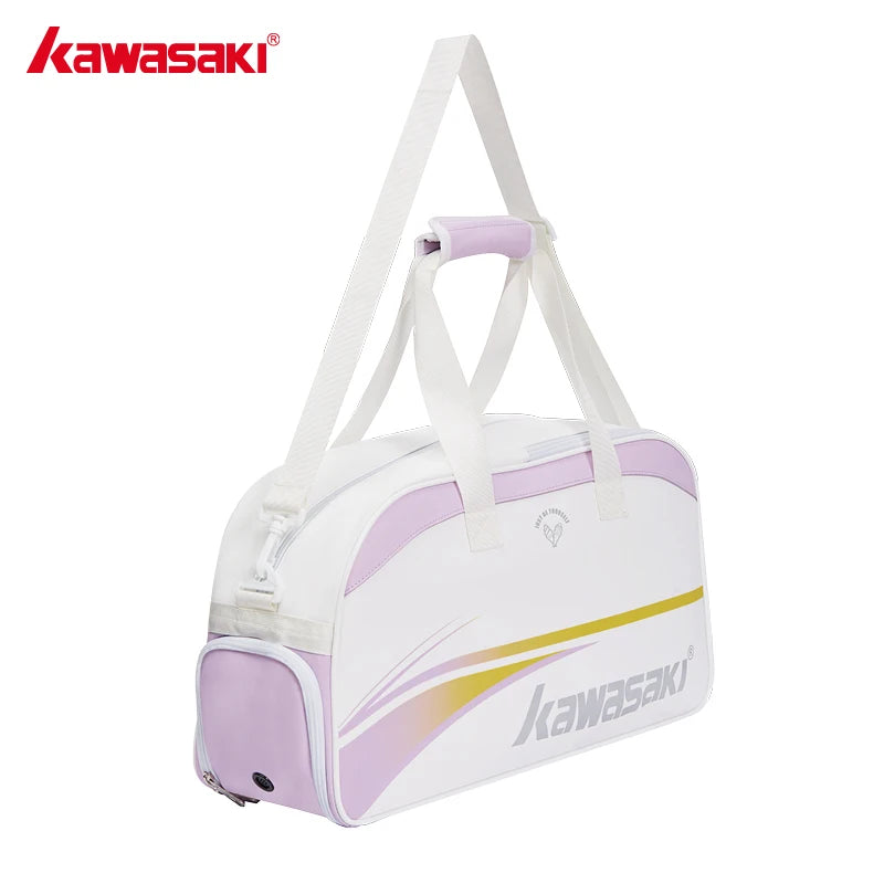 Kawasaki 2024 New Tennis Bag Wear-resistant Practical Zoning Storage S