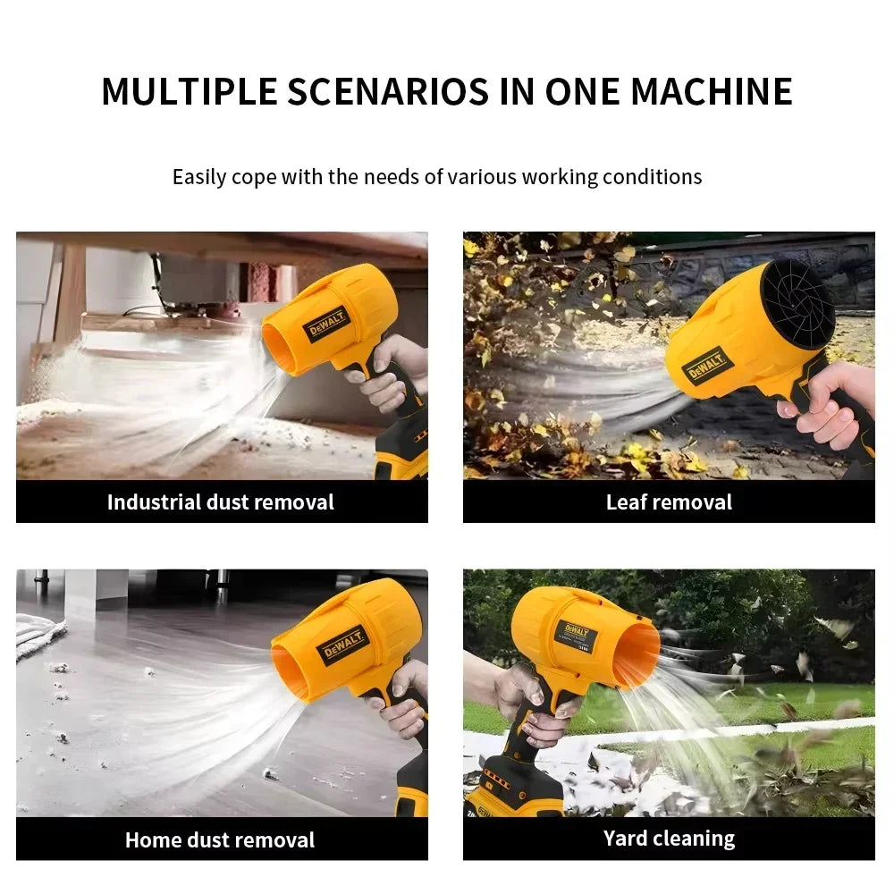 Dewalt Electric Turbo Blowers Car Dryer Handheld Dust Blowing Tool  Use Car and Home Daily Household Electric Dust Collector
