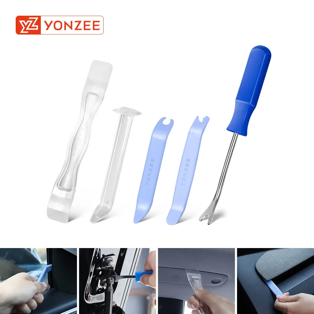 YZ Auto Door Clip Panel Trim Removal Tools Kits Tesla Porsche Mercedes Benz BMW Audi Honda