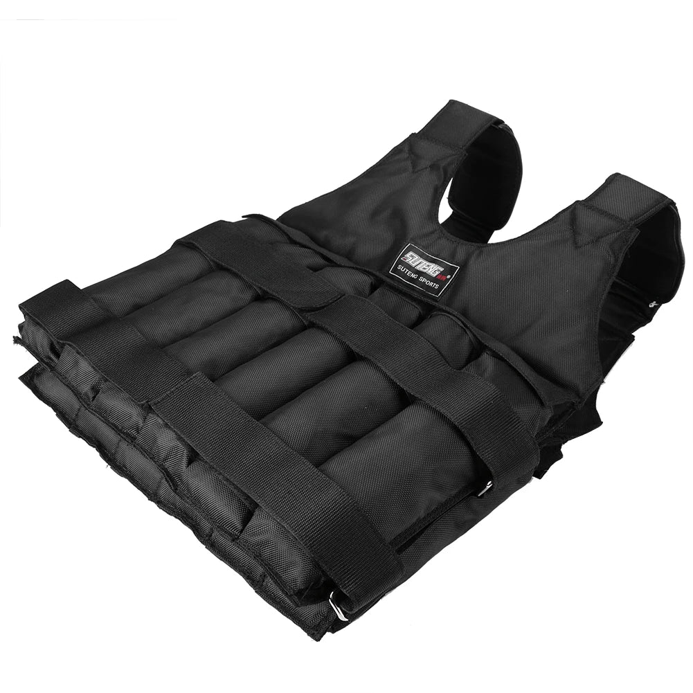 Adjustable Weighted Vest (1-110LBS) | Running, Training & Fitness Workout Vest for Men & Women