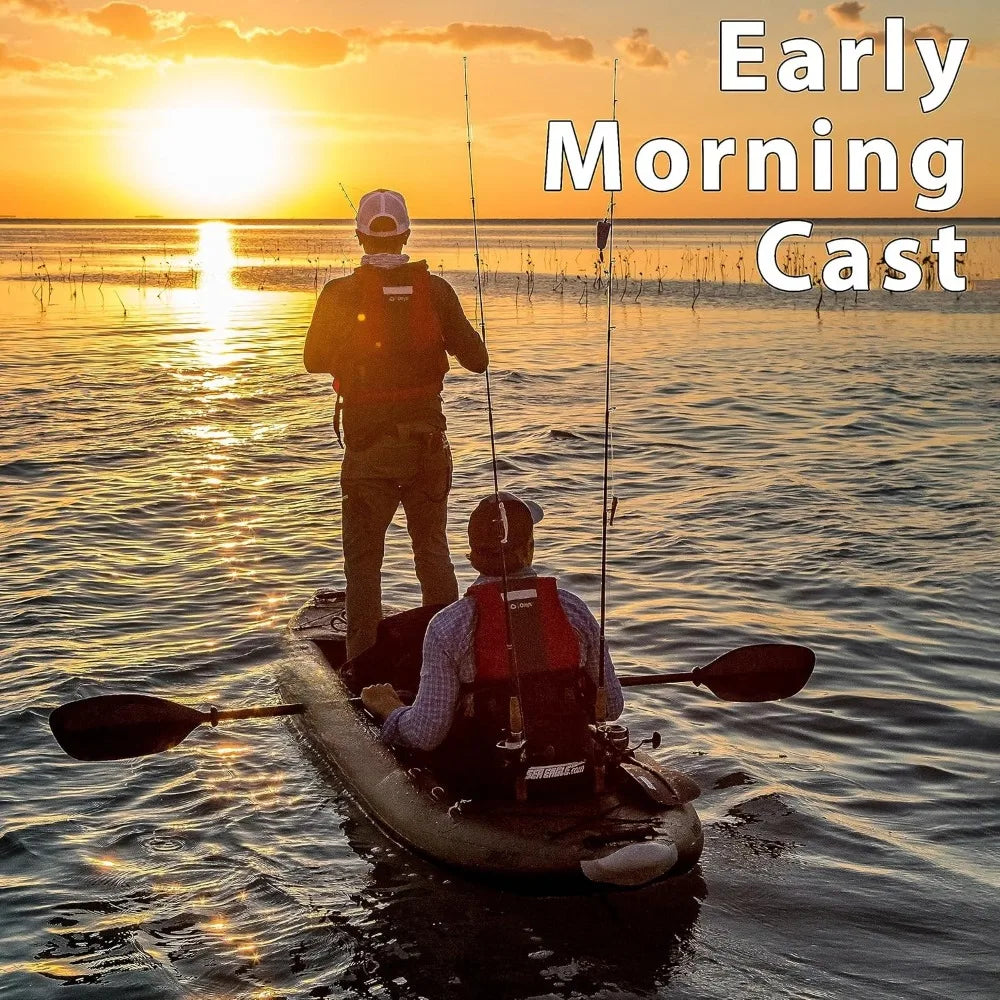 Sea Eagle 385FTA Fasttrack Angler Inflatable Fishing Kayak - 1-2 Person, Hunter Green | Primesmarket