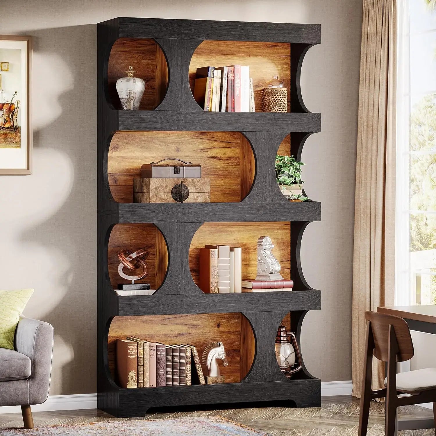 Classic Black Bookshelf