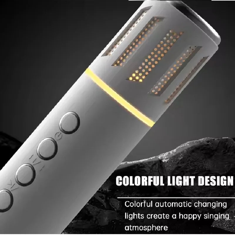 2-in-1 Karaoke Wireless Microphone & Bluetooth Speaker