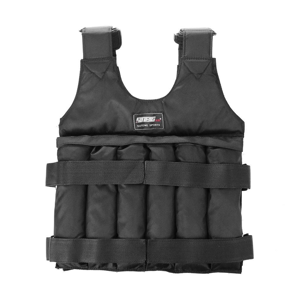 Adjustable Weighted Vest (1-110LBS) | Running, Training & Fitness Workout Vest for Men & Women